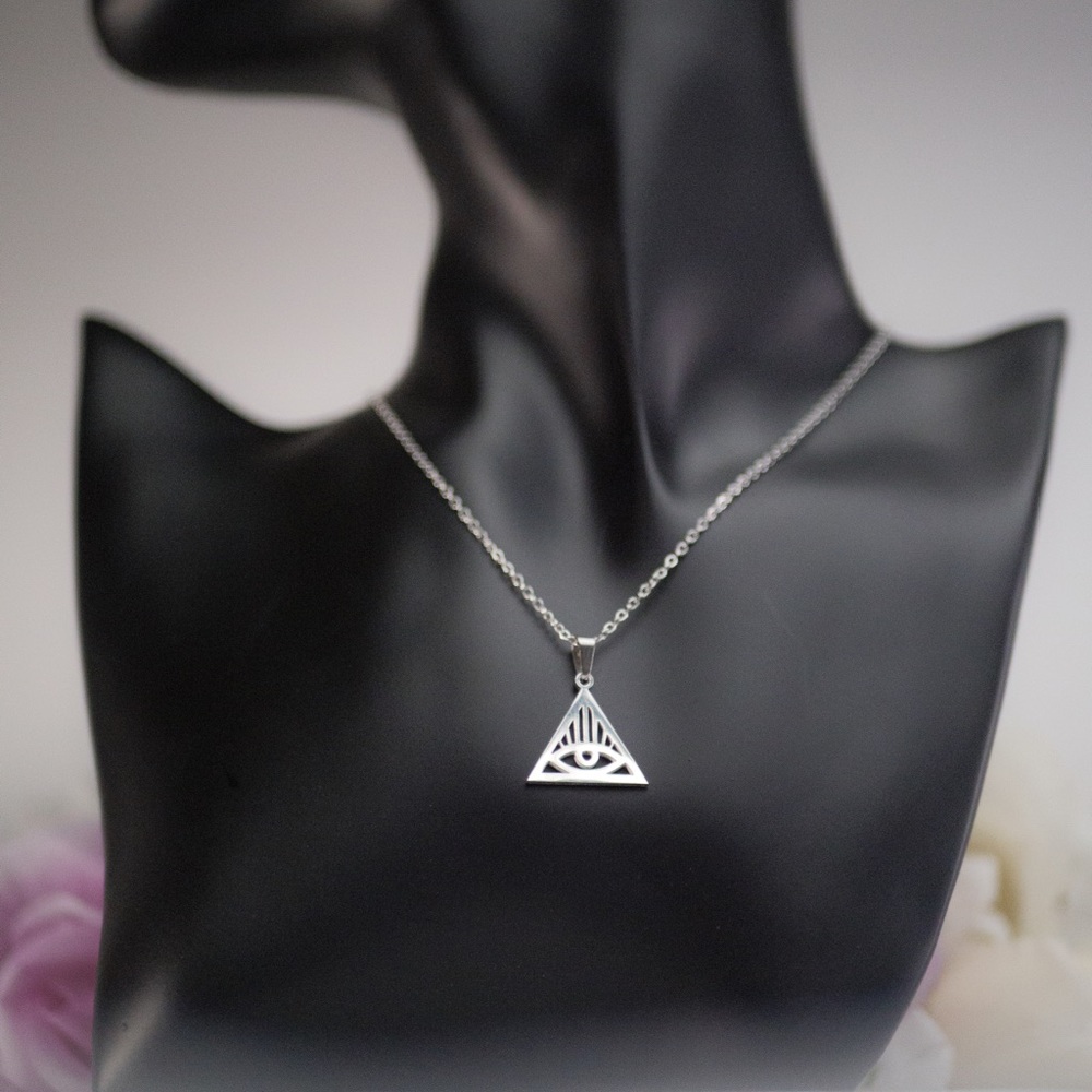 Silver Stainless Steel Eye